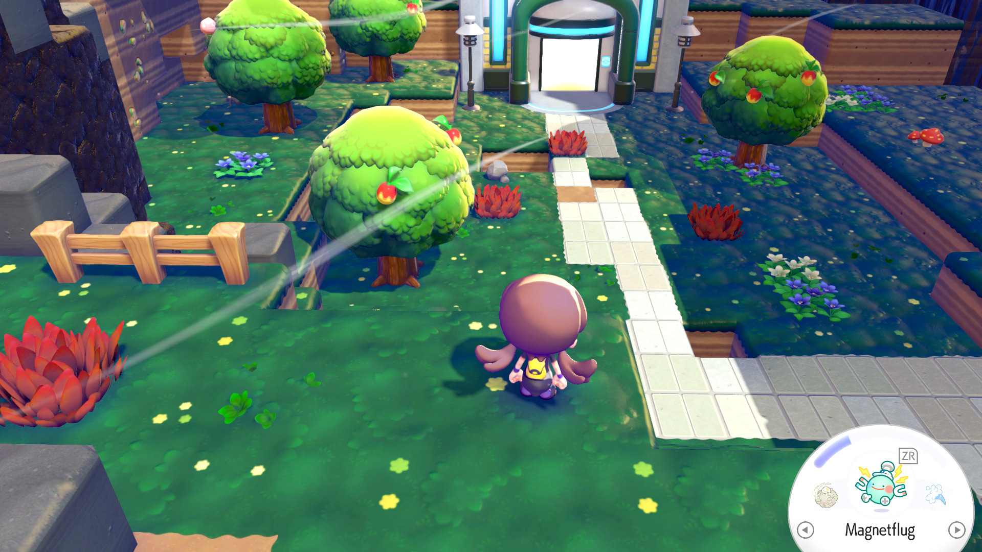 Screenshots zu Spielunterschieden in Pokémon Pokopia Screenshots zu Spielunterschieden in Pokémon Pokopia