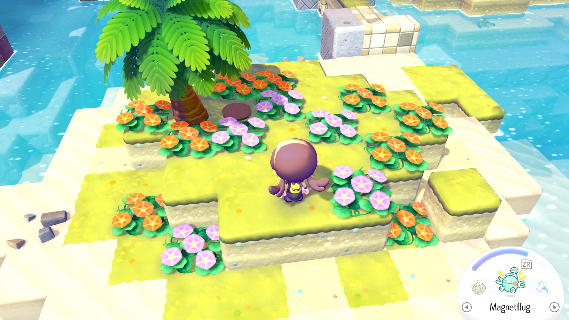 Screenshots zu Spielunterschieden in Pokémon Pokopia Screenshots zu Spielunterschieden in Pokémon Pokopia