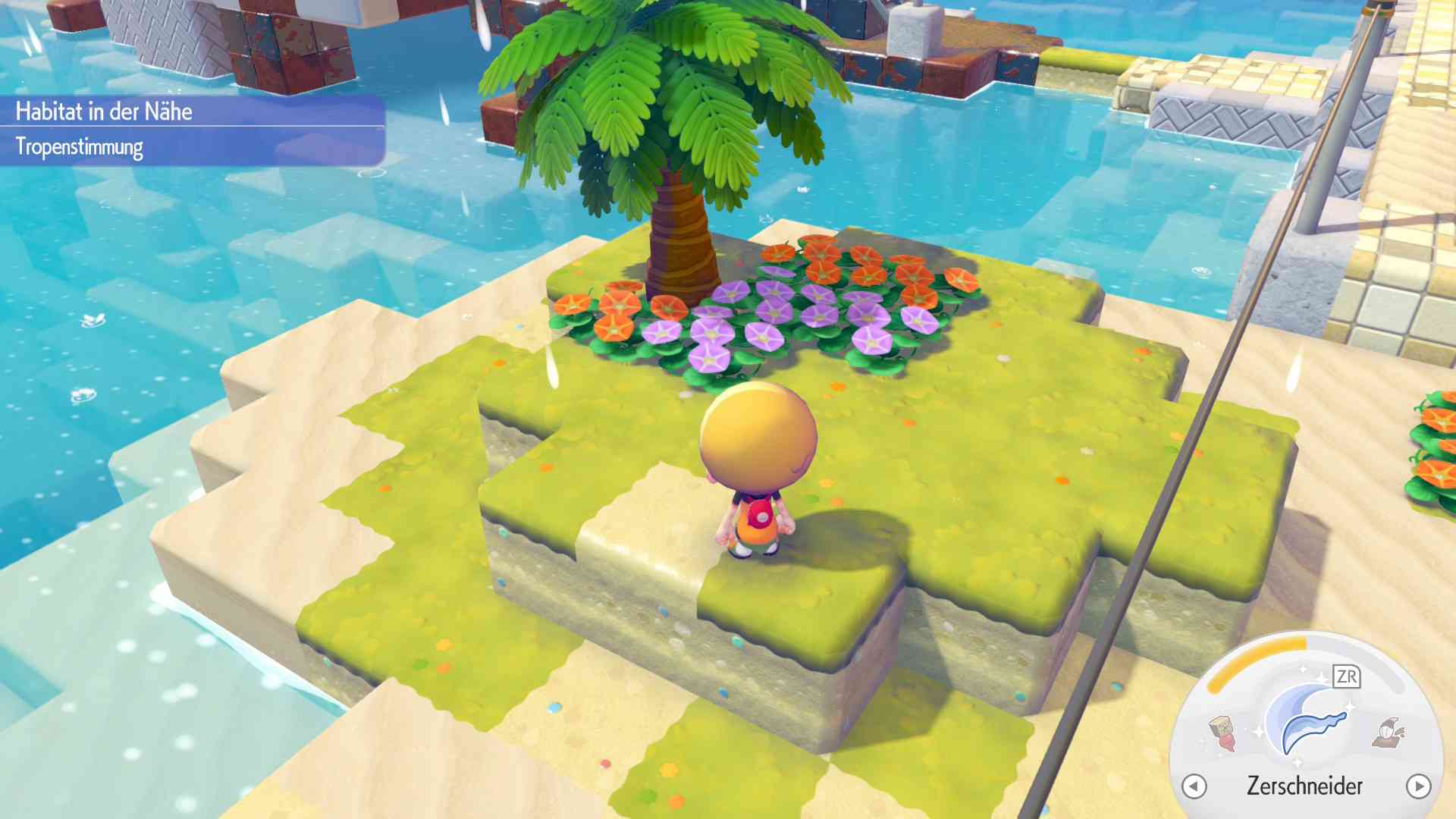 Screenshots zu Spielunterschieden in Pokémon Pokopia Screenshots zu Spielunterschieden in Pokémon Pokopia
