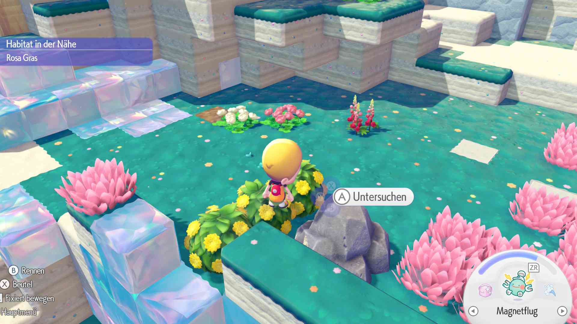 Screenshots zu Spielunterschieden in Pokémon Pokopia Screenshots zu Spielunterschieden in Pokémon Pokopia
