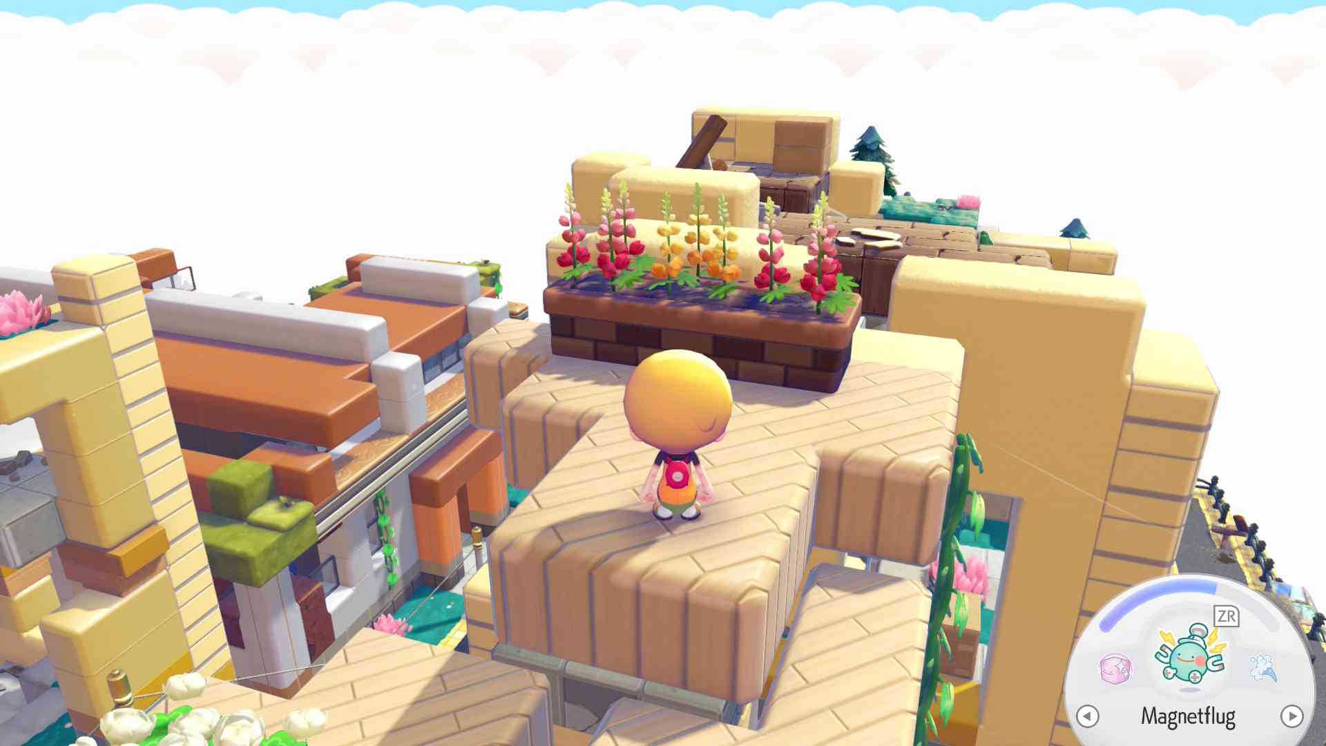 Screenshots zu Spielunterschieden in Pokémon Pokopia Screenshots zu Spielunterschieden in Pokémon Pokopia