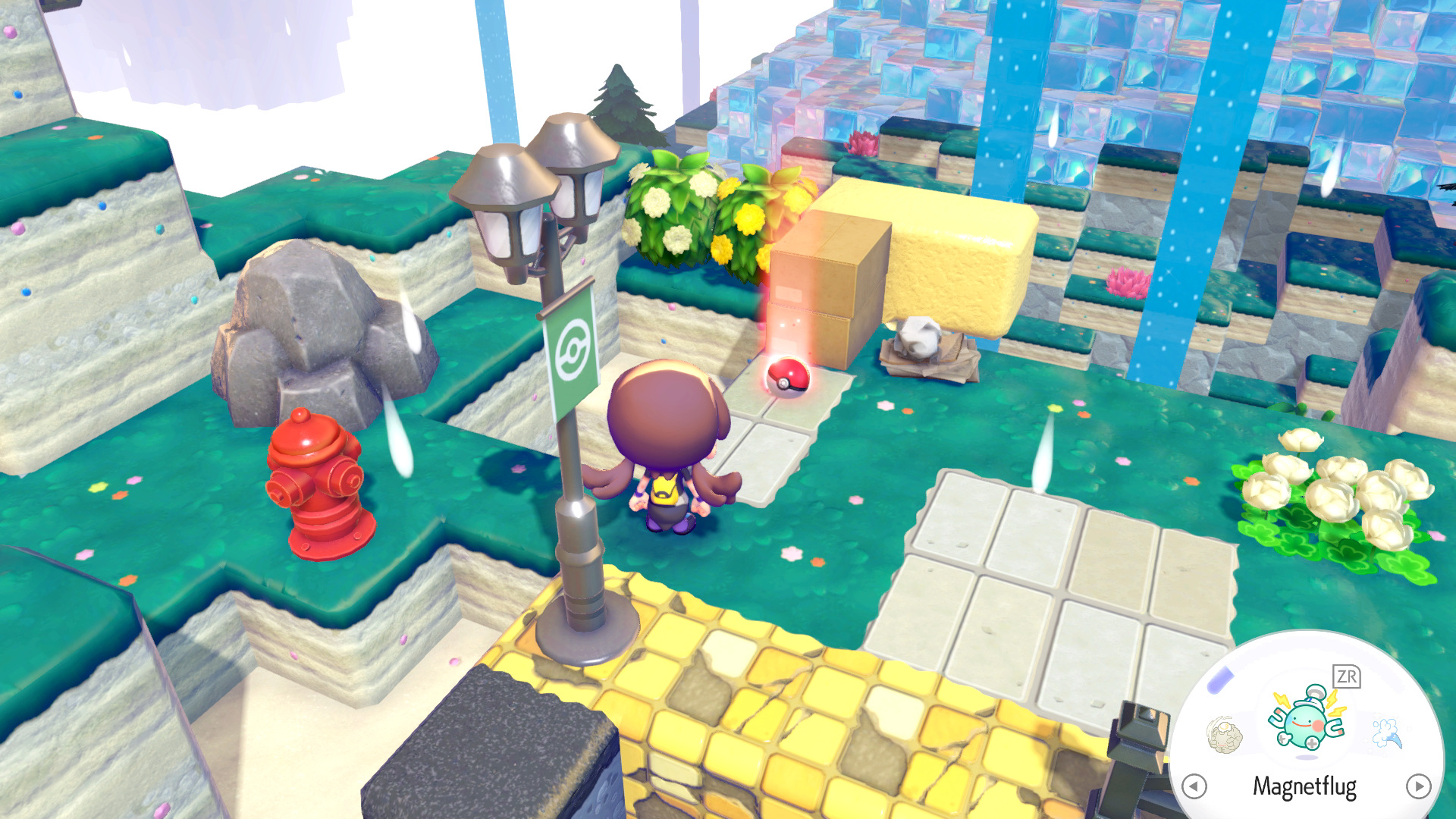 Screenshots zu Spielunterschieden in Pokémon Pokopia Screenshots zu Spielunterschieden in Pokémon Pokopia