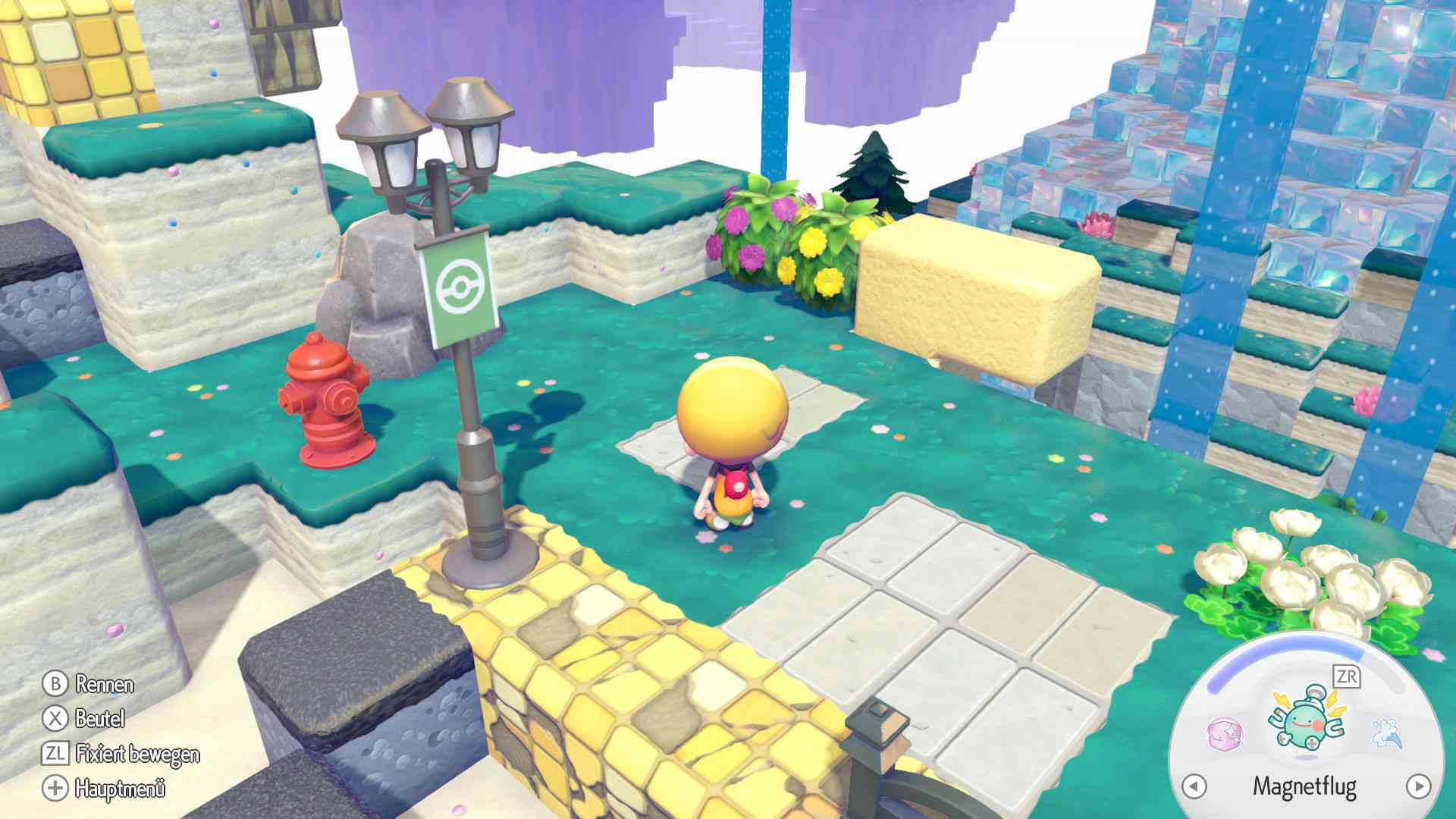 Screenshots zu Spielunterschieden in Pokémon Pokopia Screenshots zu Spielunterschieden in Pokémon Pokopia