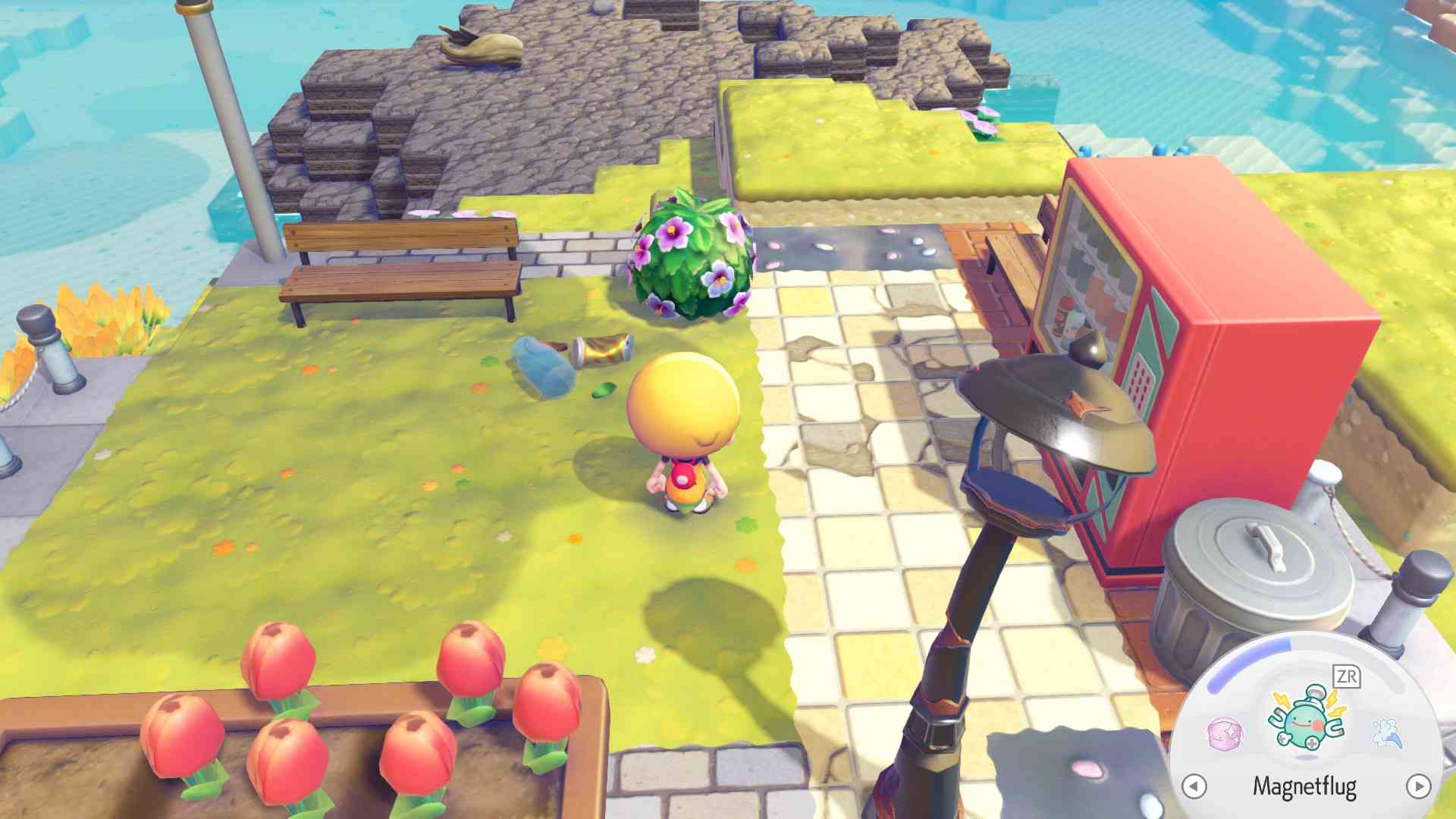 Screenshots zu Spielunterschieden in Pokémon Pokopia Screenshots zu Spielunterschieden in Pokémon Pokopia