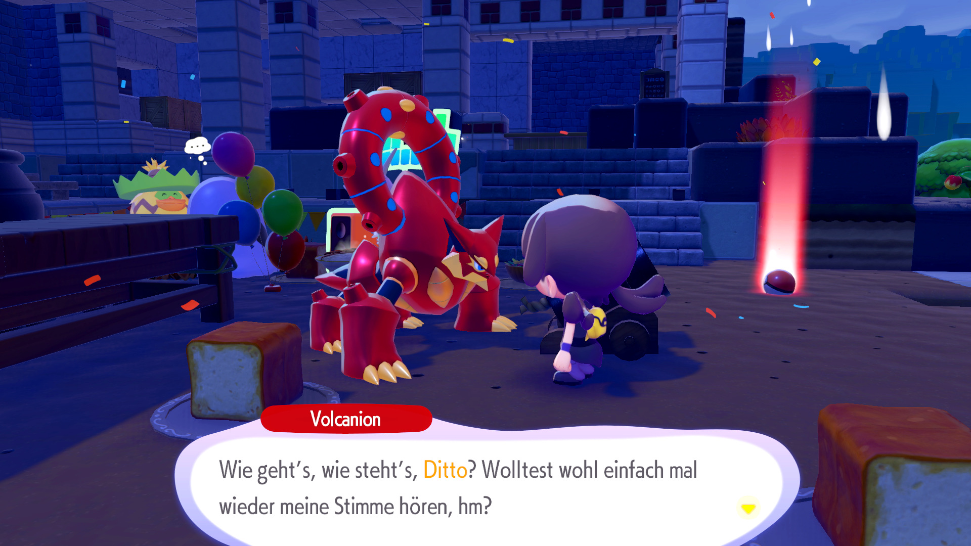 Screenshots zu Zurückkehren in Pokémon Pokopia Screenshots zu Zurückkehren in Pokémon Pokopia