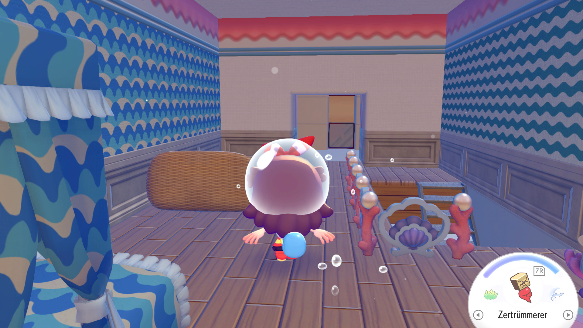 Screenshots zum Wellen-Raum in Pokémon Pokopia Screenshots zum Wellen-Raum in Pokémon Pokopia