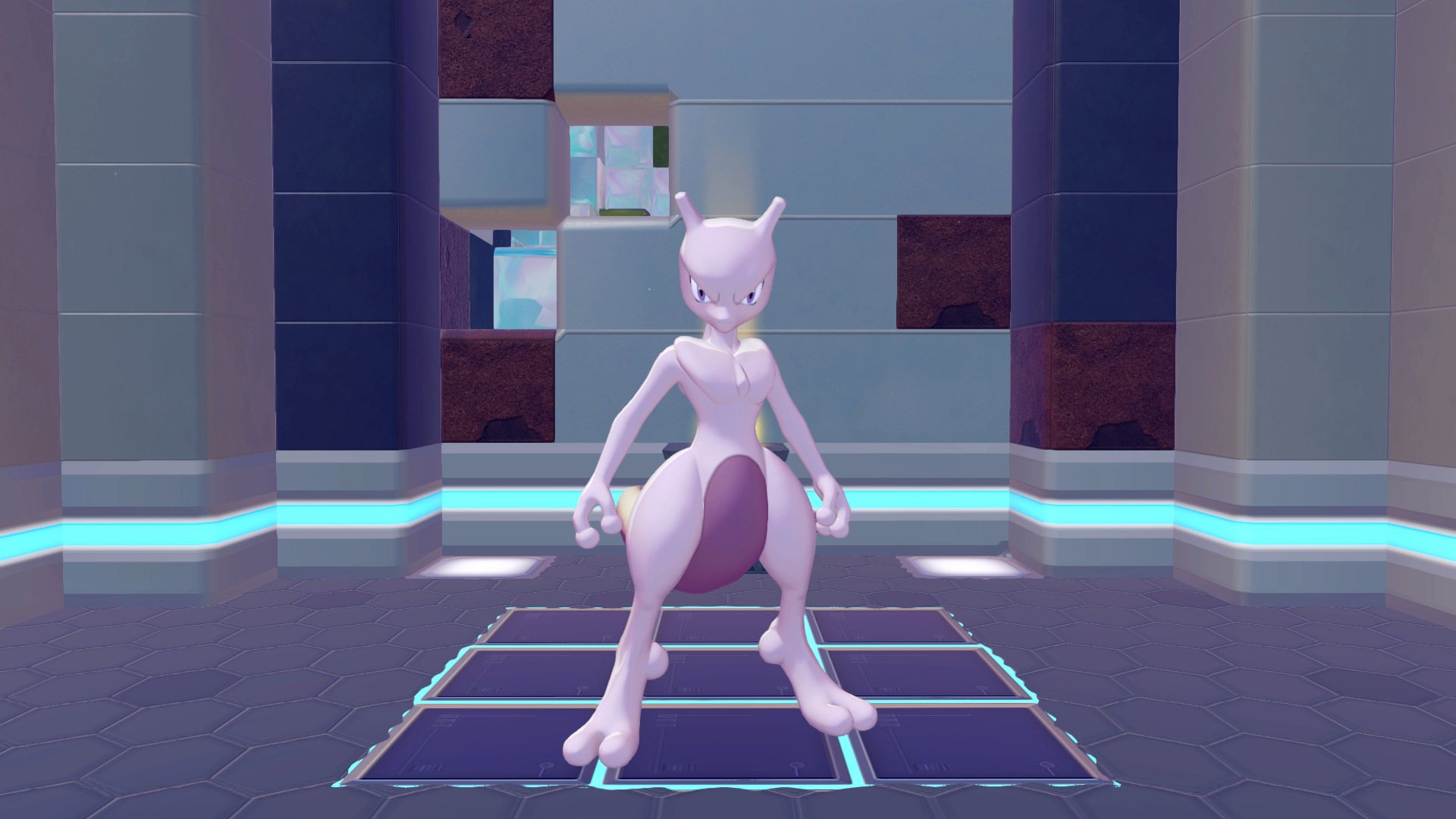 Screenshots zu Mewtu in Pokémon Pokopia Screenshots zu Mewtu in Pokémon Pokopia