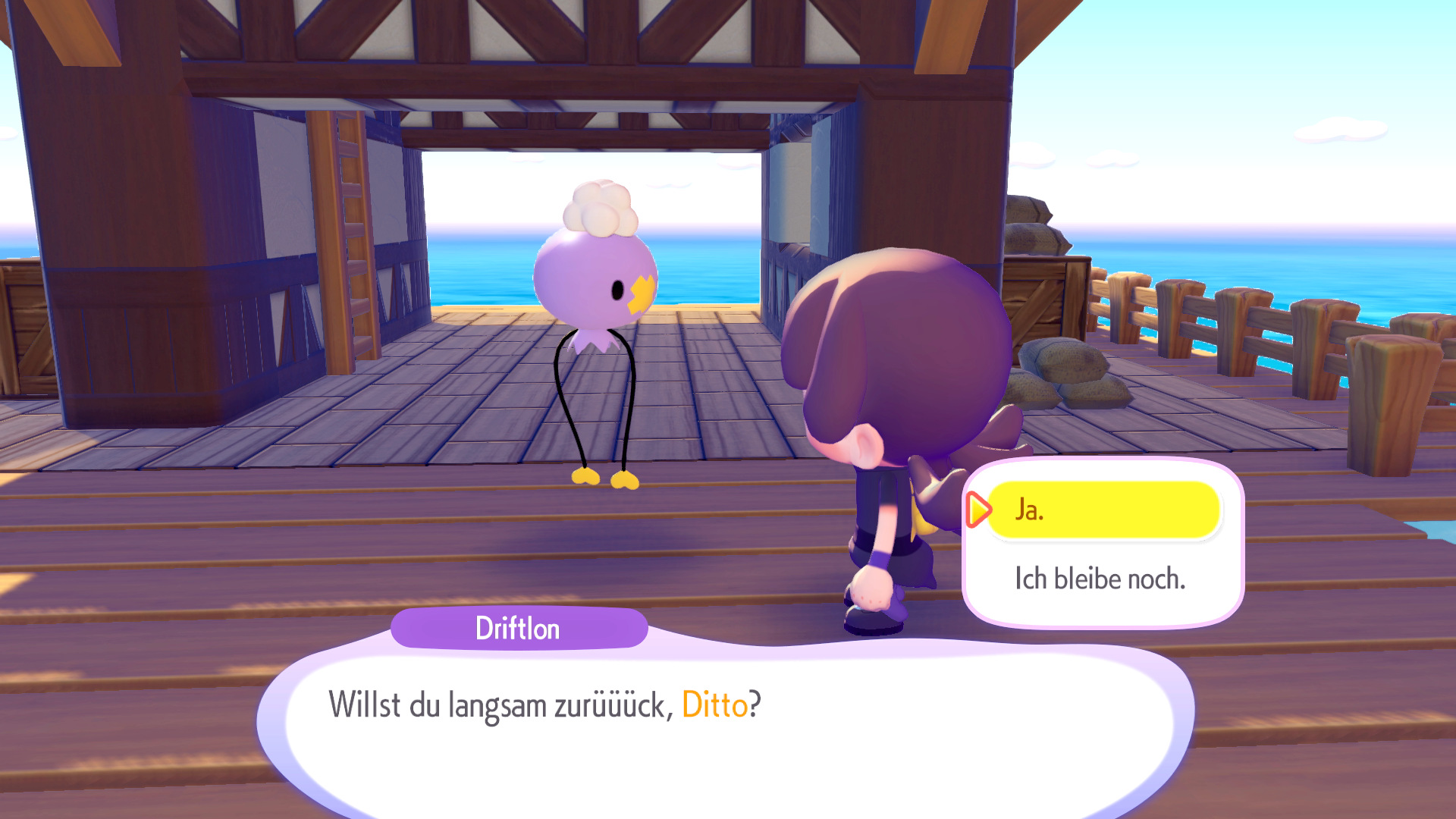 Screenshots zu Zurückkehren in Pokémon Pokopia Screenshots zu Zurückkehren in Pokémon Pokopia