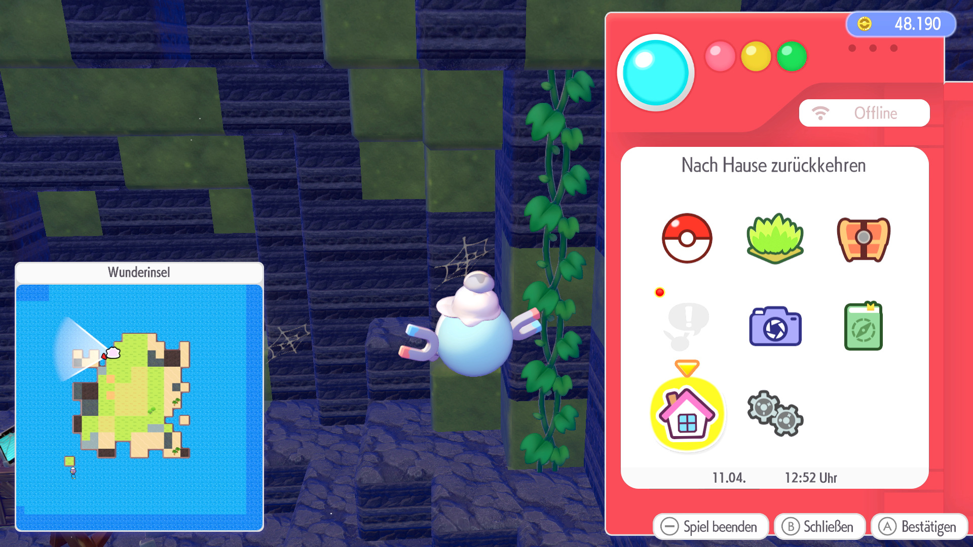 Screenshots zu Zurückkehren in Pokémon Pokopia Screenshots zu Zurückkehren in Pokémon Pokopia