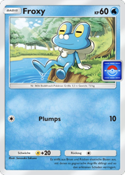 Pokémon-Sammelkartenspiel-Pocket 061/P-A Froxy