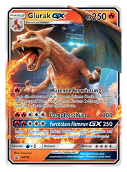 SM Black Star Promos SM195 Glurak GX