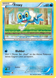 XY Black Star Promos XY138 Froxy