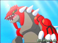 Screenshot von Groudon