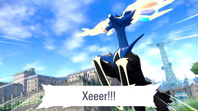 Xerneas erhalten in Pokémon Pokémon-Legenden: Z-A