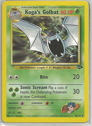 Gym Challenge 46/132 Koga's Golbat