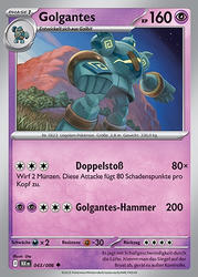Schwarze Blitze 043/086 Golgantes