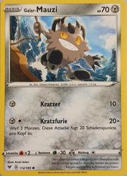 Farbenschock 112/185 Galar-Mauzi