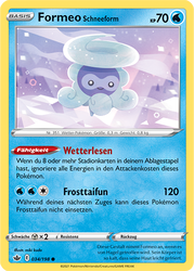 Schaurige Herrschaft 034/198 Formeo Schneeform