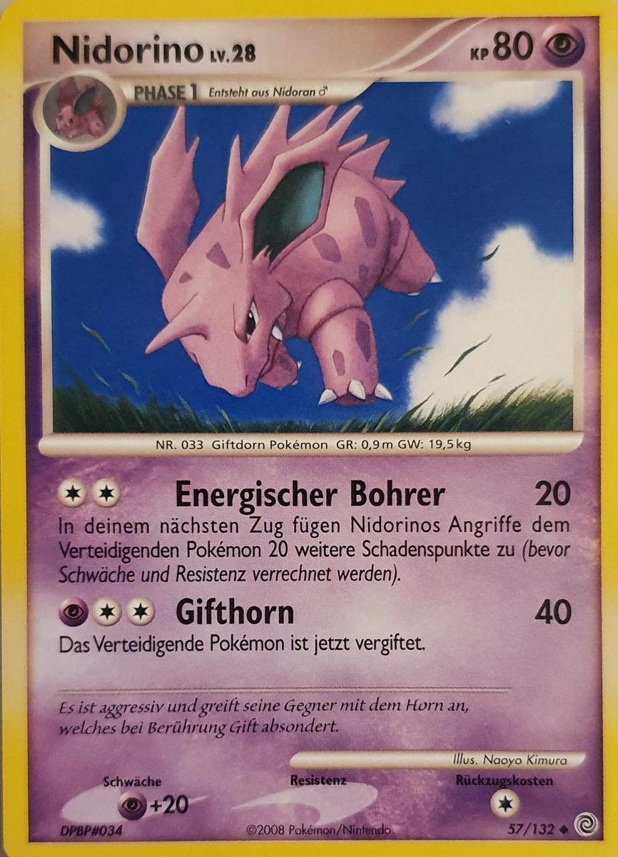 033 Nidorino — Pokédex — Bisafans.de