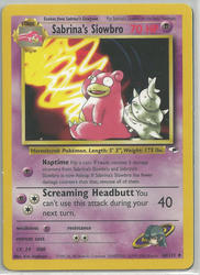 Gym Heroes 60/132 Sabrina's Slowbro