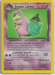 Team Rocket 29/82 Dunkles Lahmus