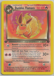 Team Rocket 35/82 Dunkles Flamara