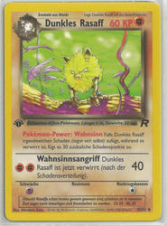 Team Rocket 43/82 Dunkles Rasaff