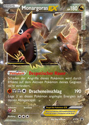 XY Black Star Promos XY70 Monargoras EX