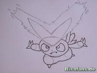 Zeichenkurs Victini - Schritt 9