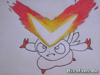 Zeichenkurs Victini - Schritt 17