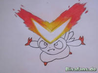 Zeichenkurs Victini - Schritt 18