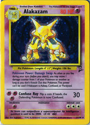 Base Set 2 1/130 Alakazam