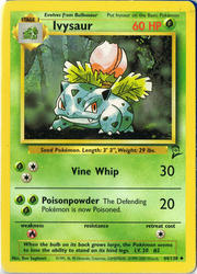 Base Set 2 44/130 Ivysaur