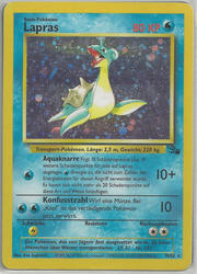 Fossil 10/62 Lapras