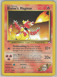 Gym Heroes 37/132 Blaine's Magmar