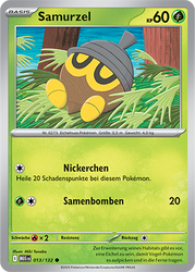 Mega-Entwicklung 013/132 Samurzel