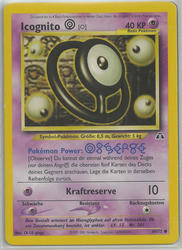 Neo Entdeckung 69/75 Icognito O
