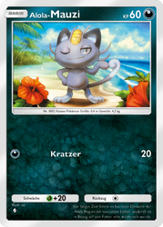 Hüter des Firmaments 108/155 Alola-Mauzi
