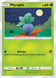 Kollision von Raum und Zeit 001/155 Myrapla