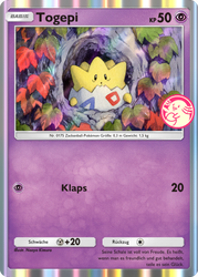 Pokémon-Sammelkartenspiel-Pocket 041/P-A Togepi