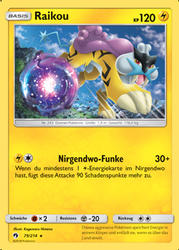 Echo des Donners 79/214 Raikou