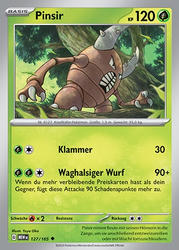 151 127/165 Pinsir