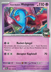 Ewige Rivalen 082/182 Team Rockets Woingenau