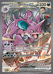 Ewige Rivalen 233/182 Team Rockets Nidoking ex
