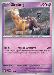 Gewalten der Zeit 066/162 Girafarig