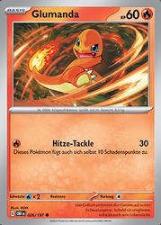 Obsidianflammen 026/197 Glumanda