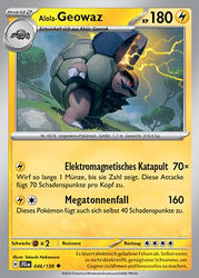 Reisegefährten 046/159 Alola-Geowaz