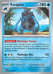 Schwarze Blitze 023/086 Karippas