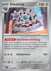 Schwarze Blitze 063/086 Klikdiklak