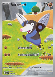Schwarze Blitze 124/086 Rotomurf